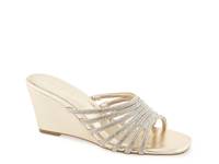 Lenix Wedge Sandal Platino view
