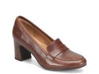 Amsterdam Pump Dark Cognac view