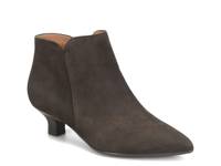 Sawyer Waterproof Bootie Dark Brown Suede view