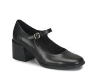Laine Mary Jane Pump Black Leather view
