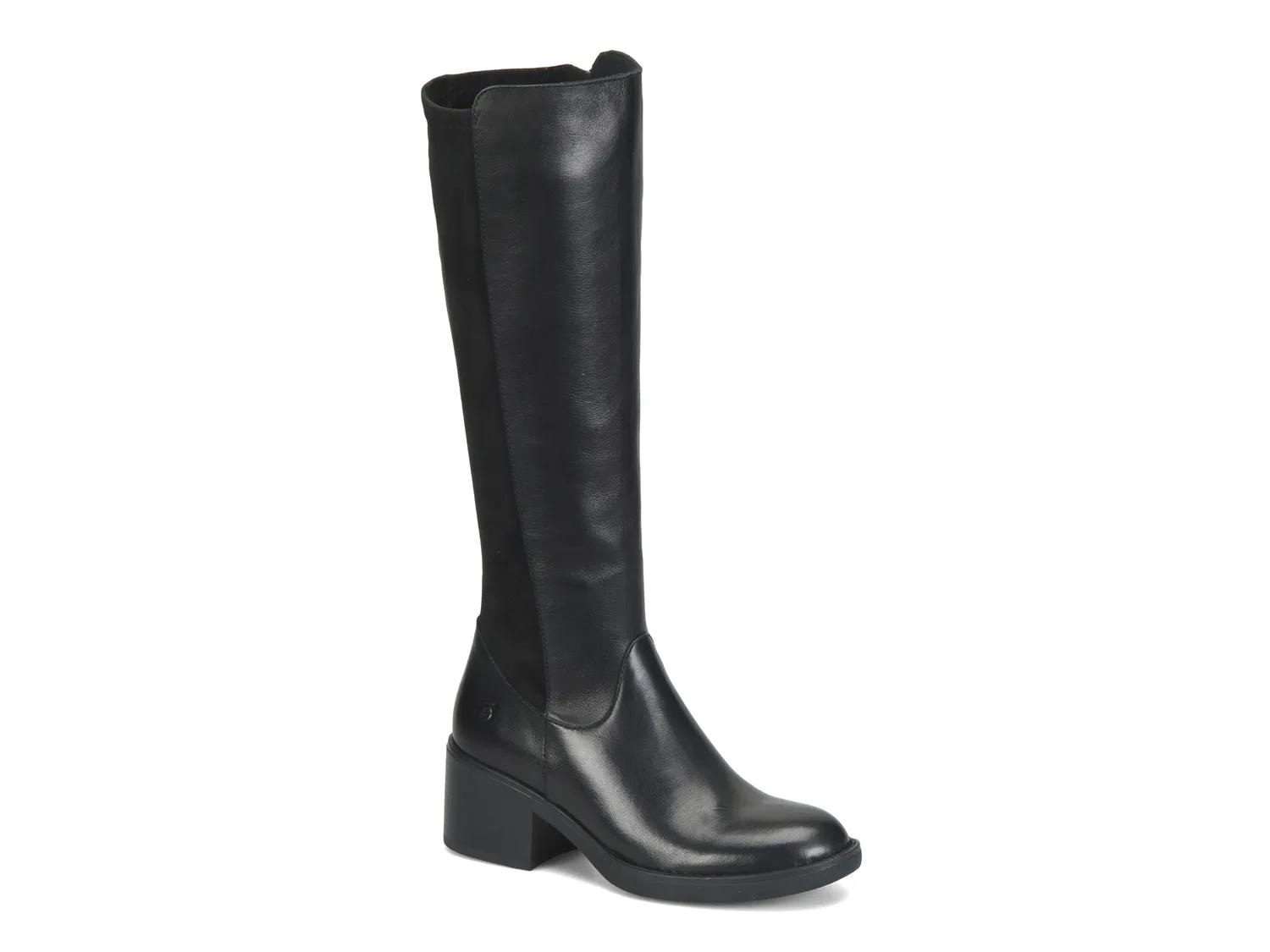 Born Violette Boot In Black Leather