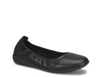 Felicity Flat Black Leather view