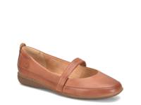 Fianna Mary Jane Flat Brown Leather view