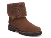 Sahana Foldover Bootie Dark Brown view