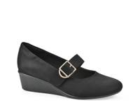 Bolford Mary Jane Wedge Pump Black view