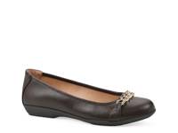 Carlise Ballet Flat Dark Brown view