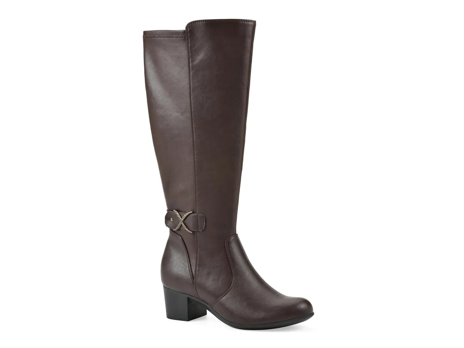 Cliffs By White Mountain Trinidy Riding Boot In Brown