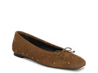 Darla Flat Brown Suede view