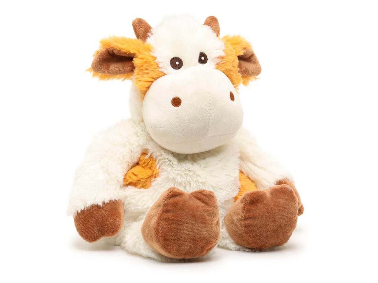 Pumpkin Spice Cow Warming Stuffed Animal