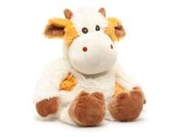 Pumpkin Spice Cow Warming Stuffed Animal Multicolor view