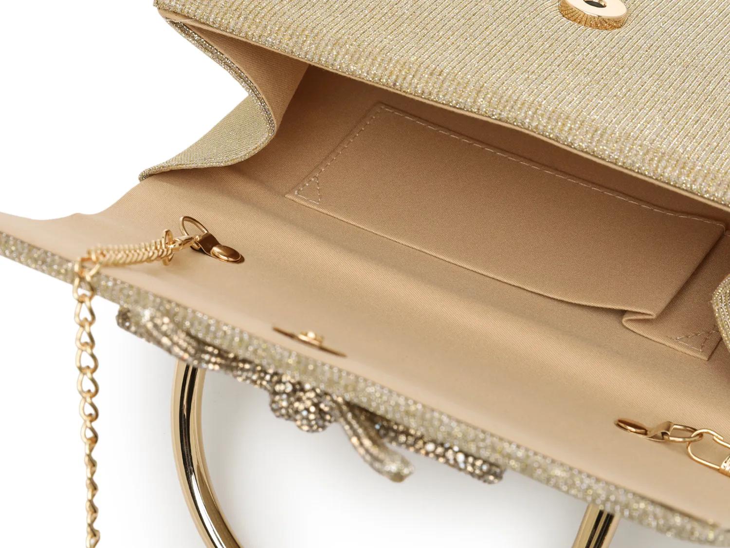 Glitter Bow Crossbody