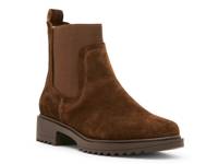 Cathleen Waterproof Bootie Chocolate Suede view