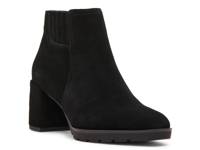 Genevive Waterproof Bootie Black Suede view