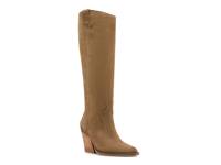 Opal Waterproof Western Boot Taupe Suede view