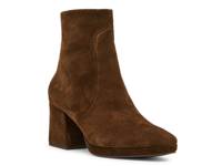 Shyna Waterproof Platform Bootie Chocolate Suede view