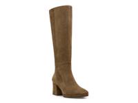 Sofie Waterproof Platform Boot Taupe Suede view