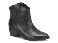 Cambridge Western Boot Black Leather view