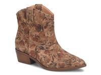 Cambridge Western Boot Brown Suede view