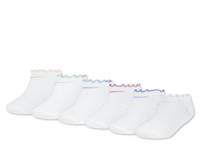 Metallic Kids' Ankle Socks - 6 Pack Multicolor view