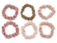 Satin Scrunchie Set - 6 ct. Multicolor view