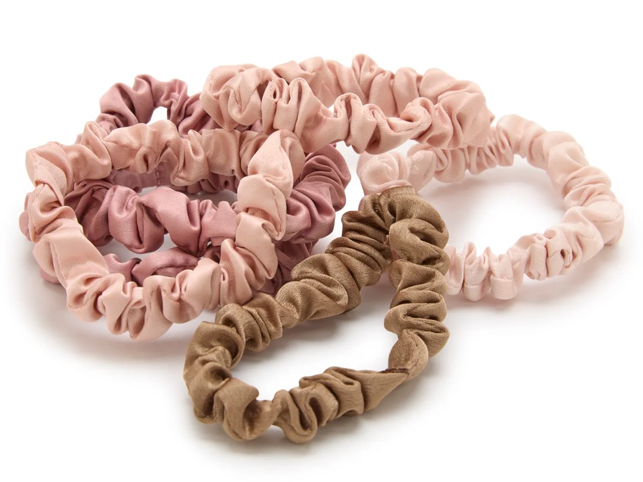 Satin Scrunchie Set - 6 ct.