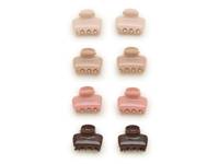 Mini Puff Clip Set - 8 Pack Multicolor view
