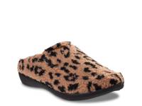 Siesta Teddy Slipper - Women's Brown Leopard Print view