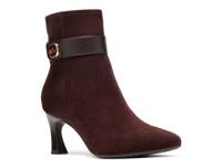 Tammitha Nora Bootie Dark Brown Fabric view