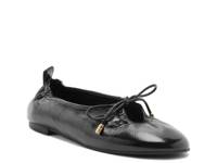 Shae Ballet Flat Black Leather view