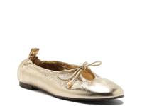 Shae Ballet Flat Platino Leather view