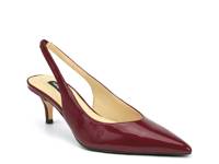 Cassy Pump Dark Red Synthetic view