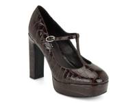 Daphni Platform Pump Dark Brown view