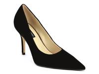 Gemmha Pump Dark Brown Fabric view