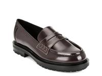Teven Penny Loafer Dark Red view