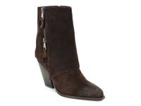 Umberto Foldover Bootie Dark Brown view