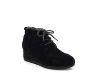 Desert Wedge Boot - Kids' Black view