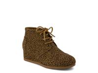 Desert Wedge Boot - Kids' Brown Leopard Print view