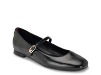 Savoyn Mary Jane Flat Black Patent view