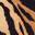 Aru Wedge Sandal Black/Brown Tiger Print view
