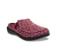 Siesta Clog - Women's Red Plum Floral Print view