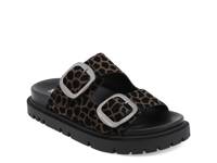 Gen Sandal Black/Animal Print view