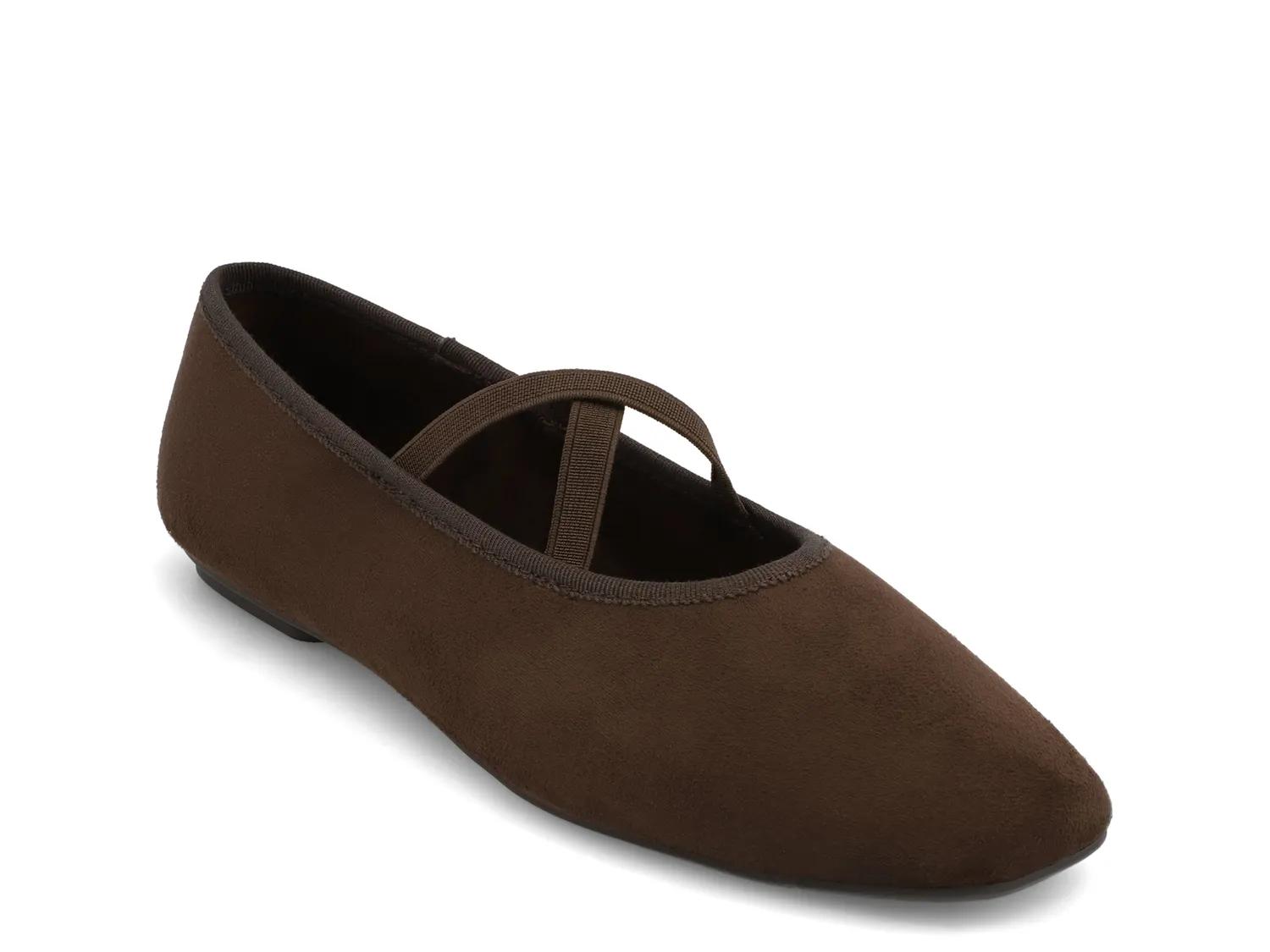 Mia Tori Ballet Flat | Women's | Dark Brown | Size 6 | Flats