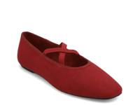 Tori Ballet Flat Red view
