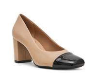Louise Pump Nude/Black view