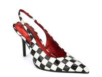 Palomma Pump Black/White Checkerboard Print view