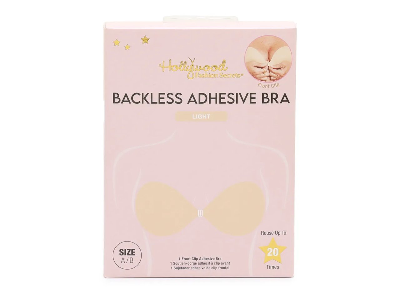 Backless Adhesive Bra - Light Color
