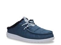 Wally Slip Camp Slipper - Men's Navy view