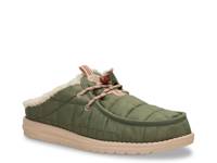 Wally Slip Camp Slipper - Men's Dark Green view