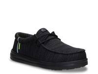 Wally Stretch Sox Work Slip-On - Men's Black view