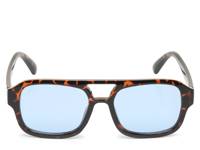 PLS Aviator Sunglasses Brown Tortoise Shell view